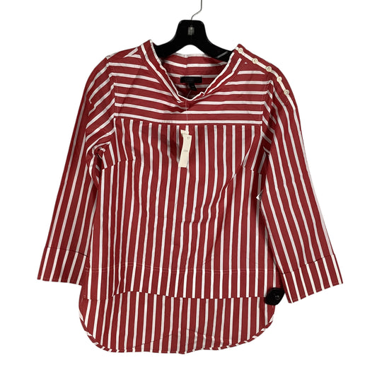 Top Long Sleeve By J. Crew In Red, Size: 00