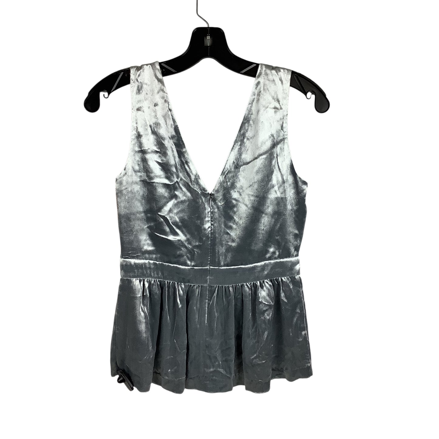 Top Sleeveless By J. Crew In Grey, Size: 0