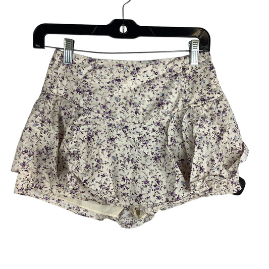 Skort Mini & Short By English Factory In Floral Print, Size: Xs