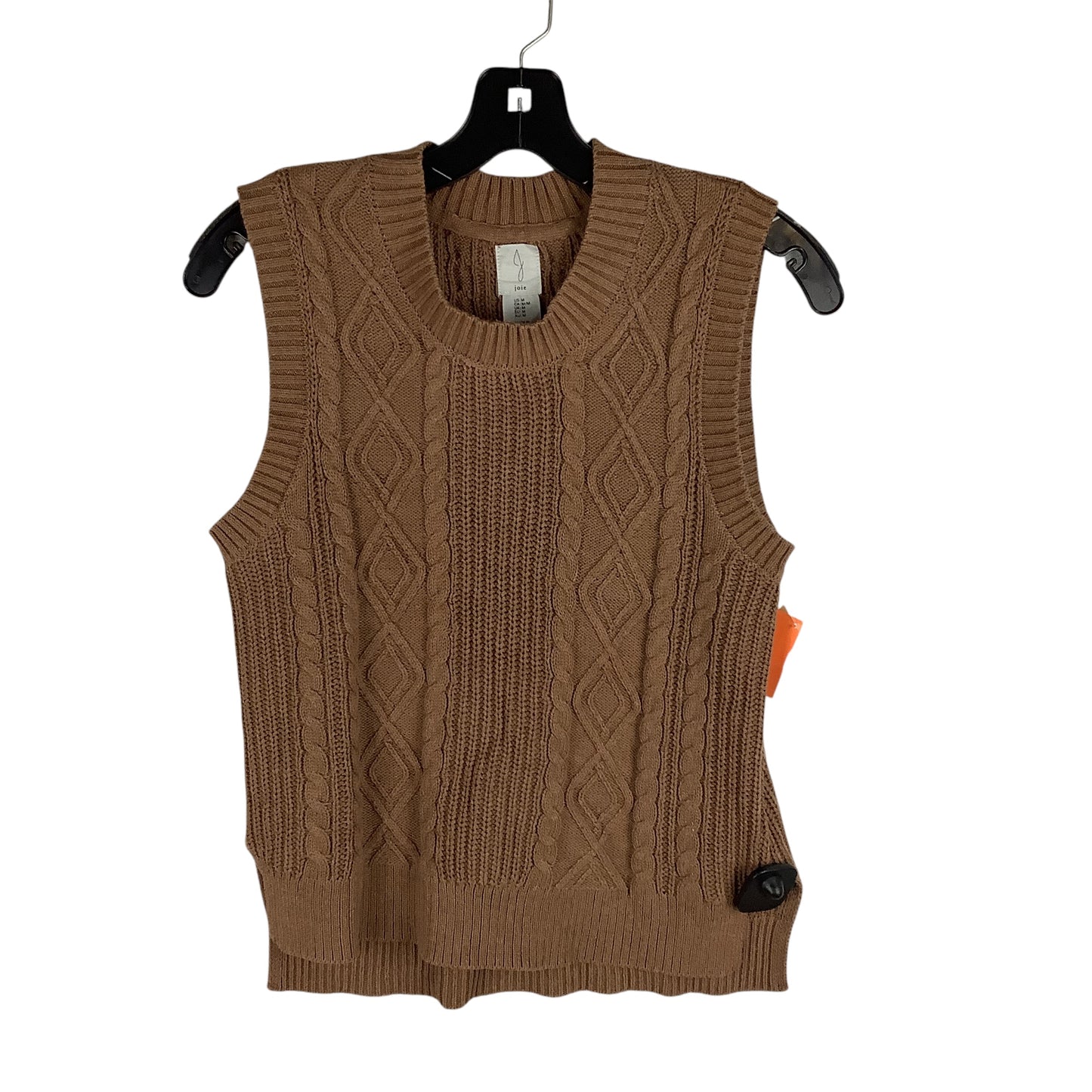 Vest Sweater By Joie In Brown, Size: M