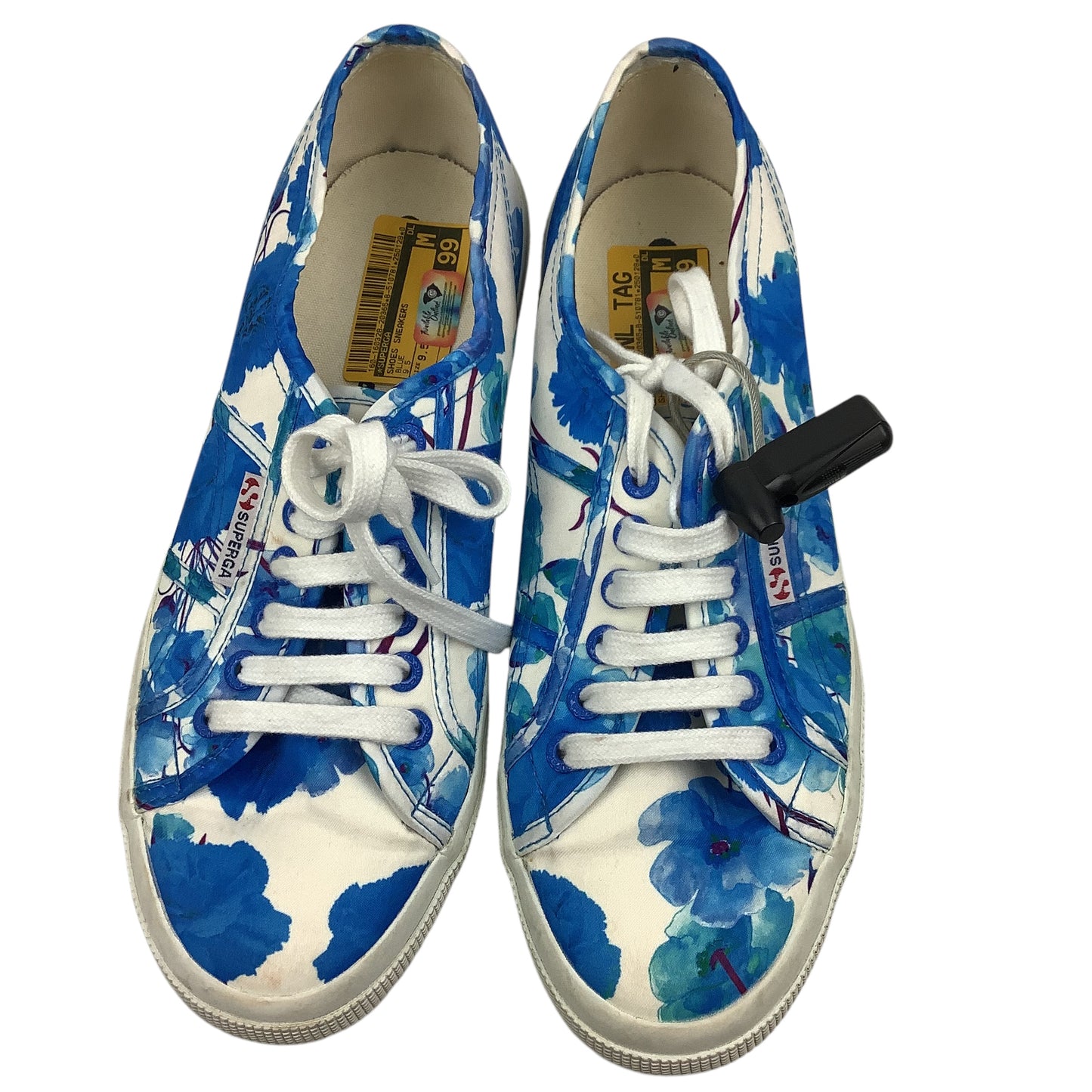 Shoes Sneakers By Superga In Blue, Size: 9.5