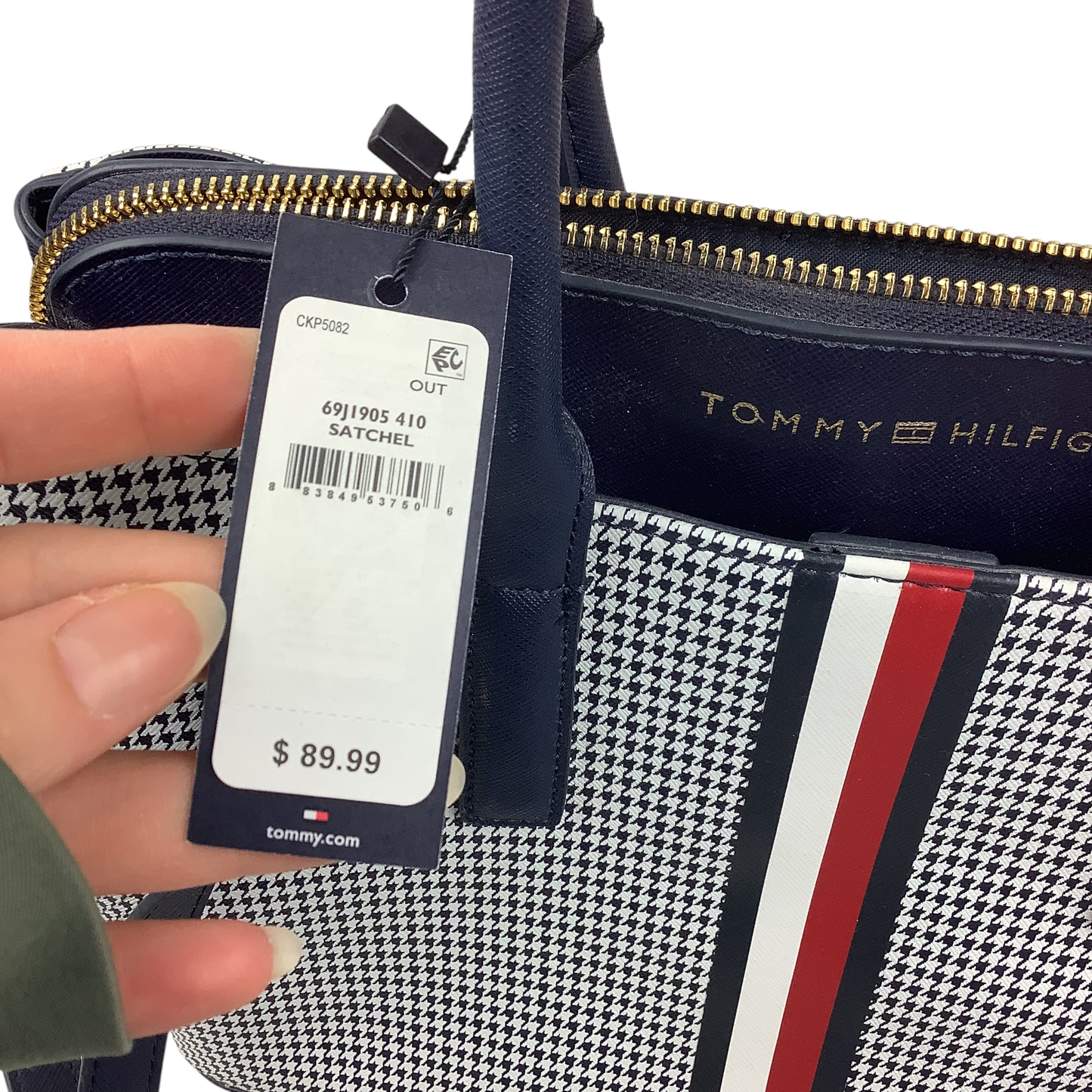 Handbag By Tommy Hilfiger  Size: Large