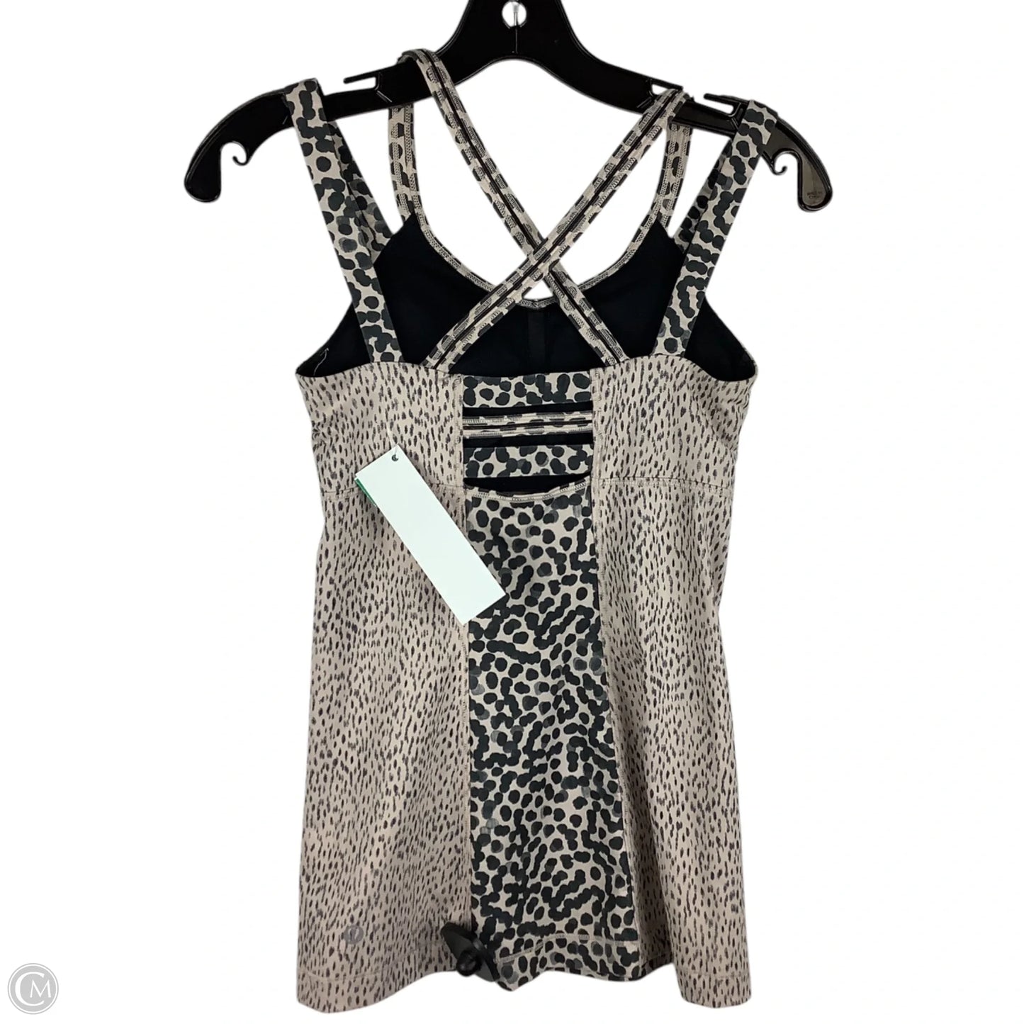 Athletic Tank Top By Lululemon In Animal Print, Size: 4