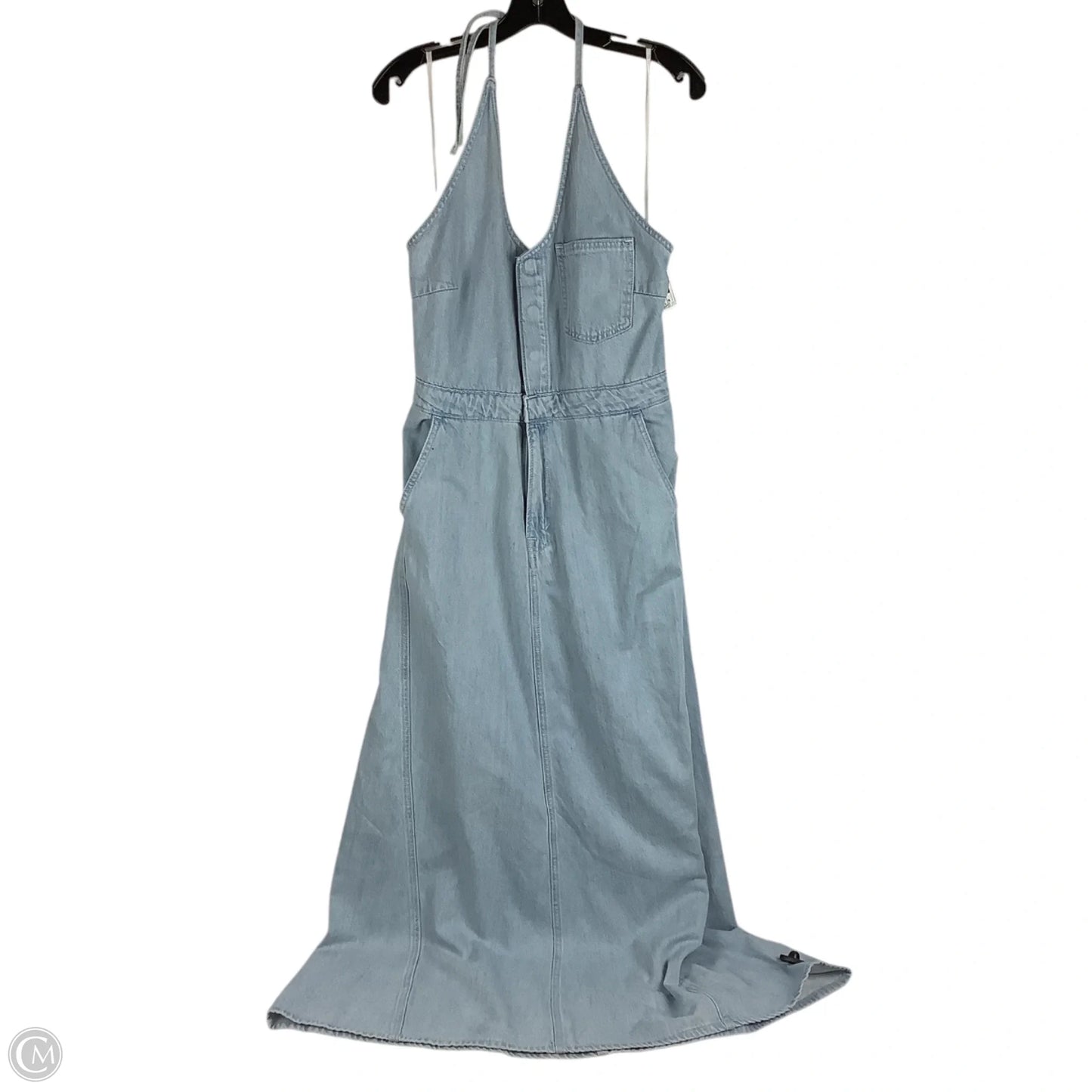 Dress Casual Maxi By Universal Thread In Blue Denim, Size: 10