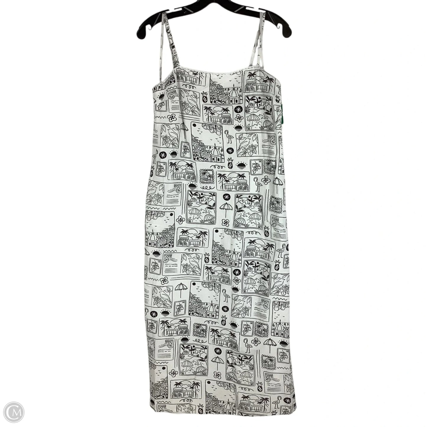 Dress Casual Midi By Japna In White, Size: L