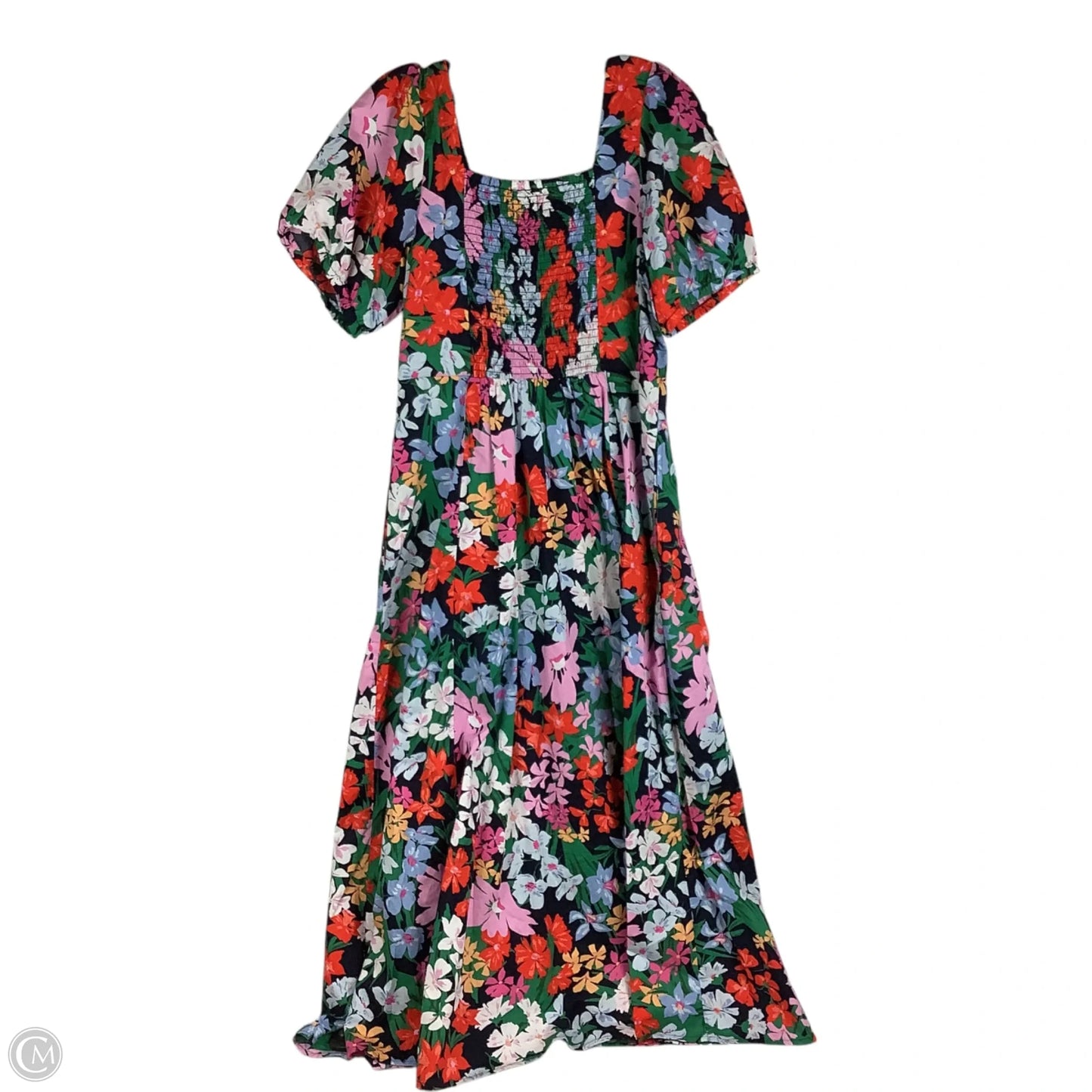 Dress Party Midi By Old Navy In Floral Print, Size: L tall