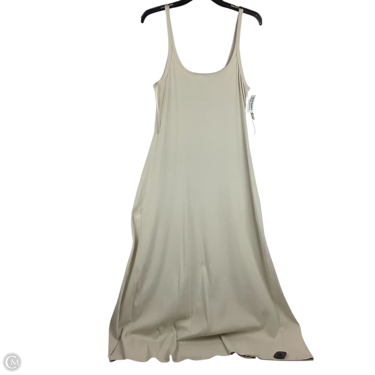 Dress Casual Maxi By Clothes Mentor In Cream, Size: L