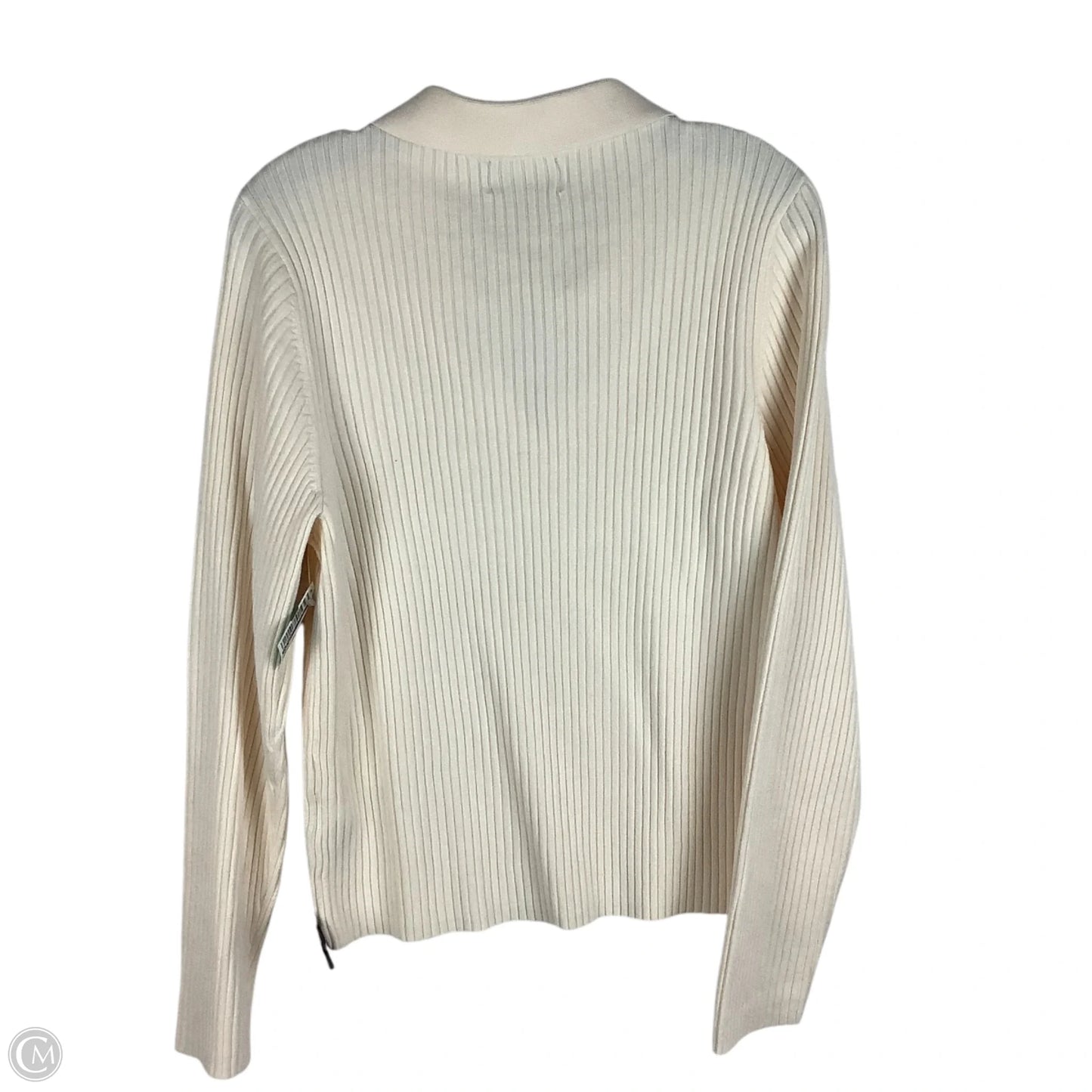 Top Long Sleeve By Old Navy In Cream, Size: Xl