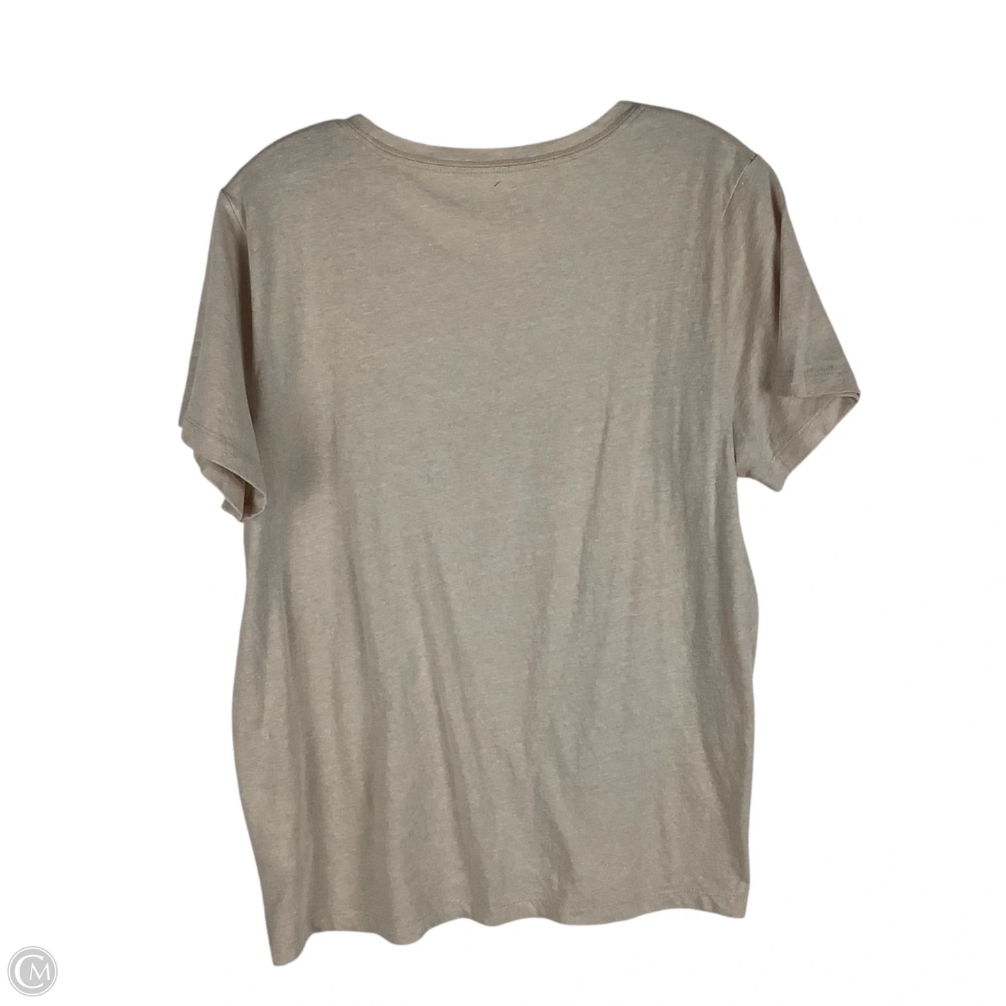 Top Short Sleeve By J. Crew In Brown, Size: Xl