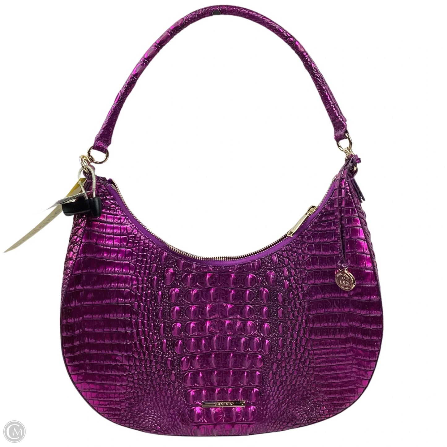 Handbag Designer By Brahmin, Size: Large