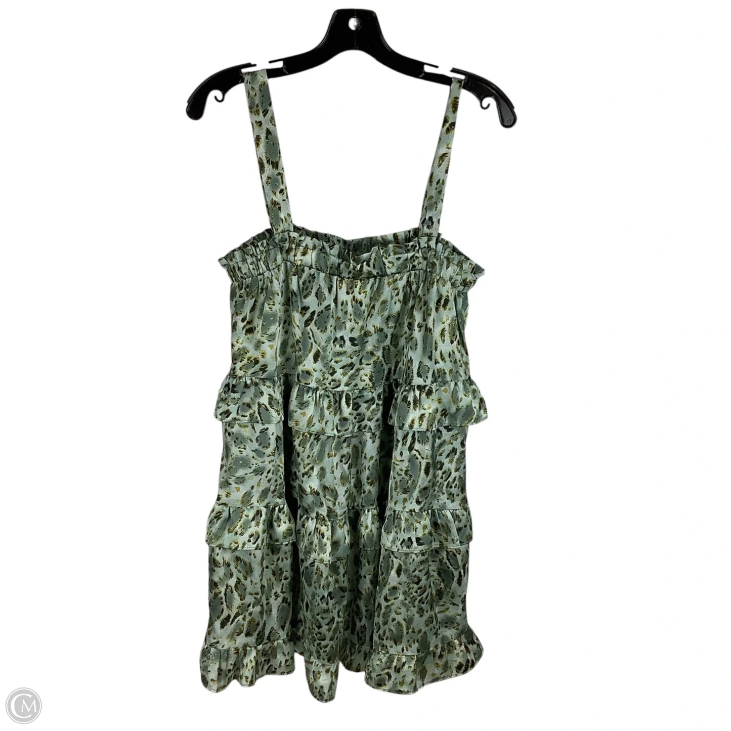 Dress Casual Short By Glam In Green, Size: M