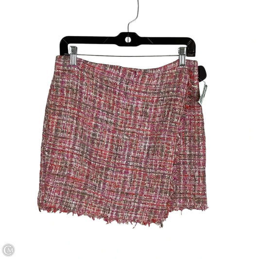 Skirt Mini & Short By Forever 21 In Pink, Size: L