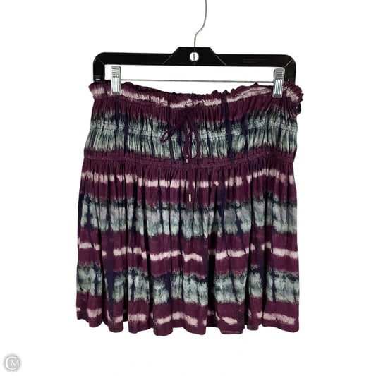 Skirt Mini & Short By Conditions Apply In Purple, Size: S