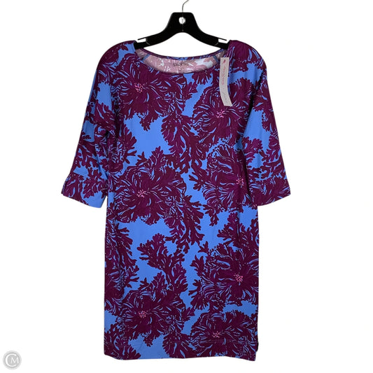 Dress Designer By Lilly Pulitzer In Blue & Purple, Size: Xxs
