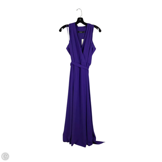 Dress Work By Ralph Lauren In Purple, Size: 4
