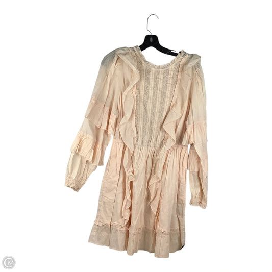 Dress Party Short By Cmc In Peach, Size: S