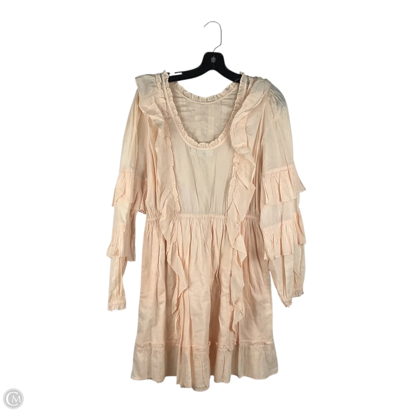 Dress Party Short By Cmc In Peach, Size: S
