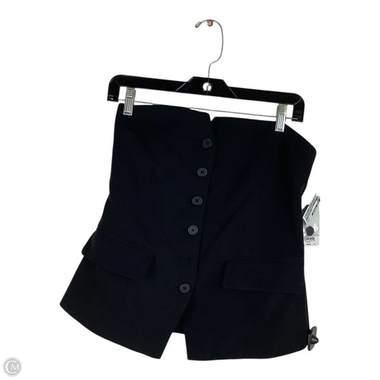 Top Sleeveless By Clothes Mentor In Black, Size: M