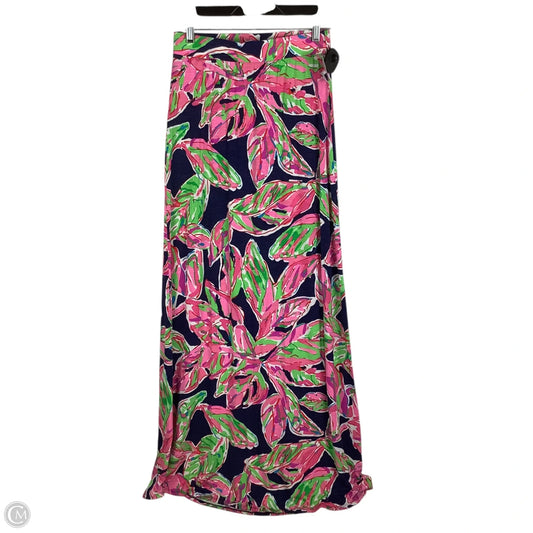 Skirt Designer By Lilly Pulitzer In Green & Pink, Size: Xs