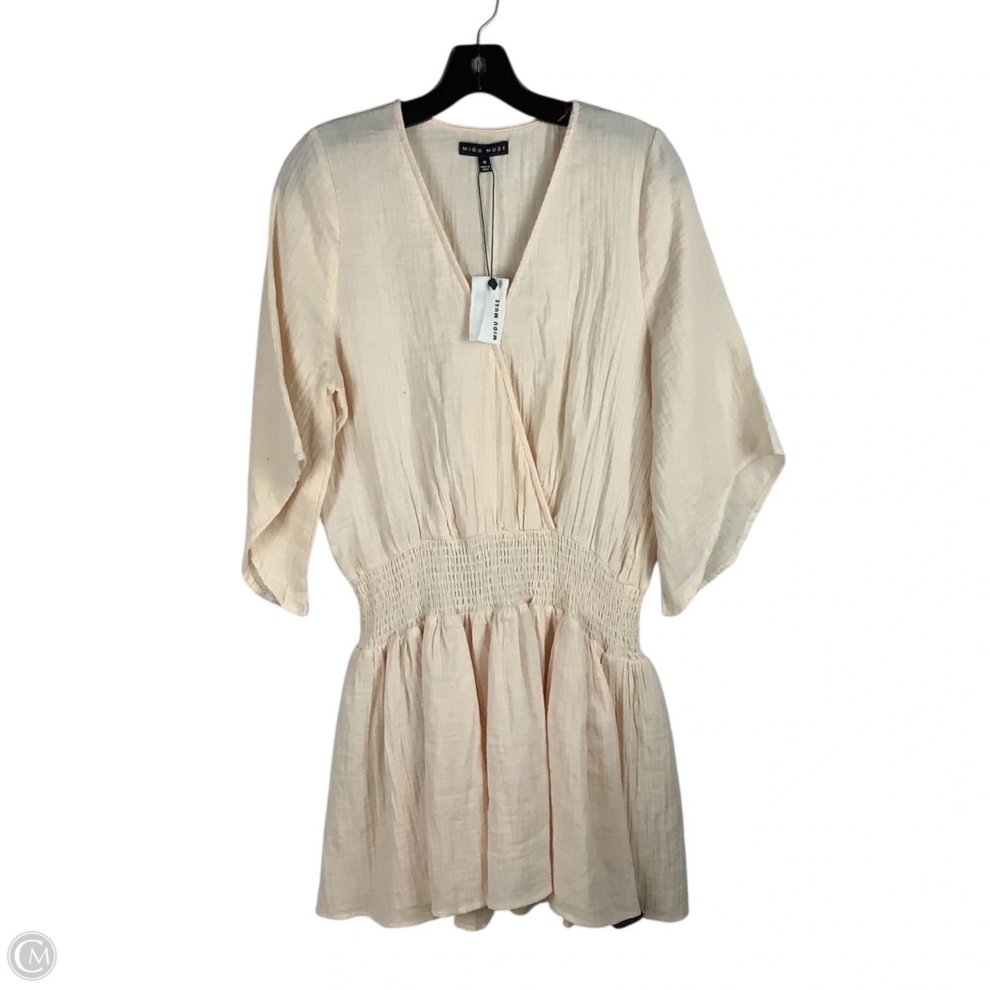 Dress Casual Short By Cmc In Peach, Size: M