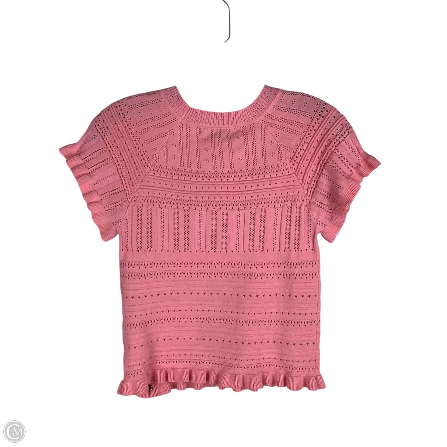 Top Short Sleeve By Clothes Mentor In Pink, Size: S
