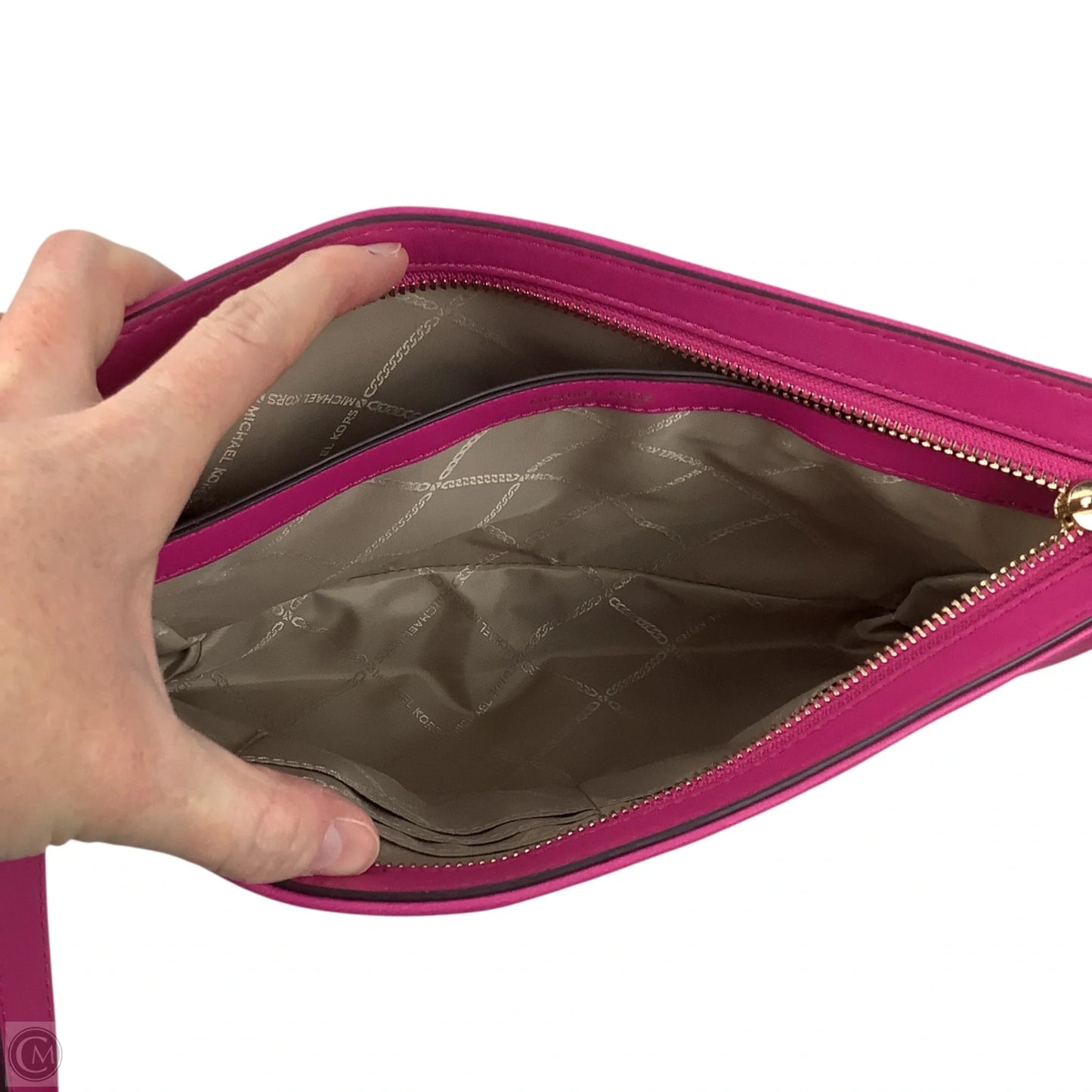 Clutch Designer By Michael Kors, Size: Large