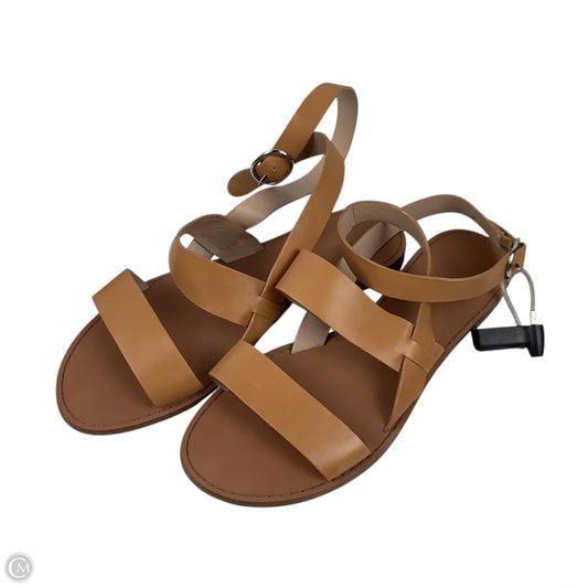 Sandals Flats By Banana Republic In Tan, Size: 8