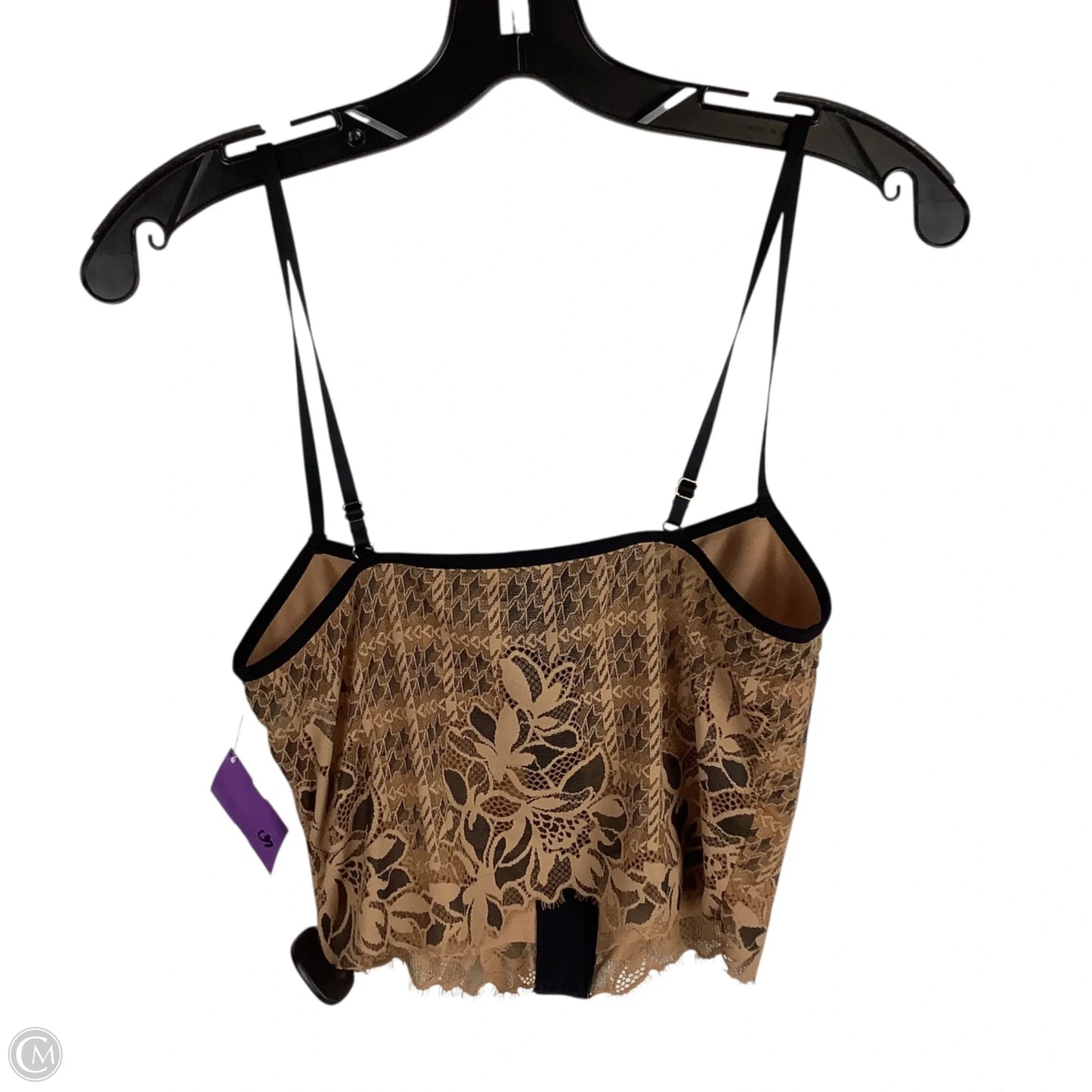 Top Sleeveless By Aerie In Brown, Size: M