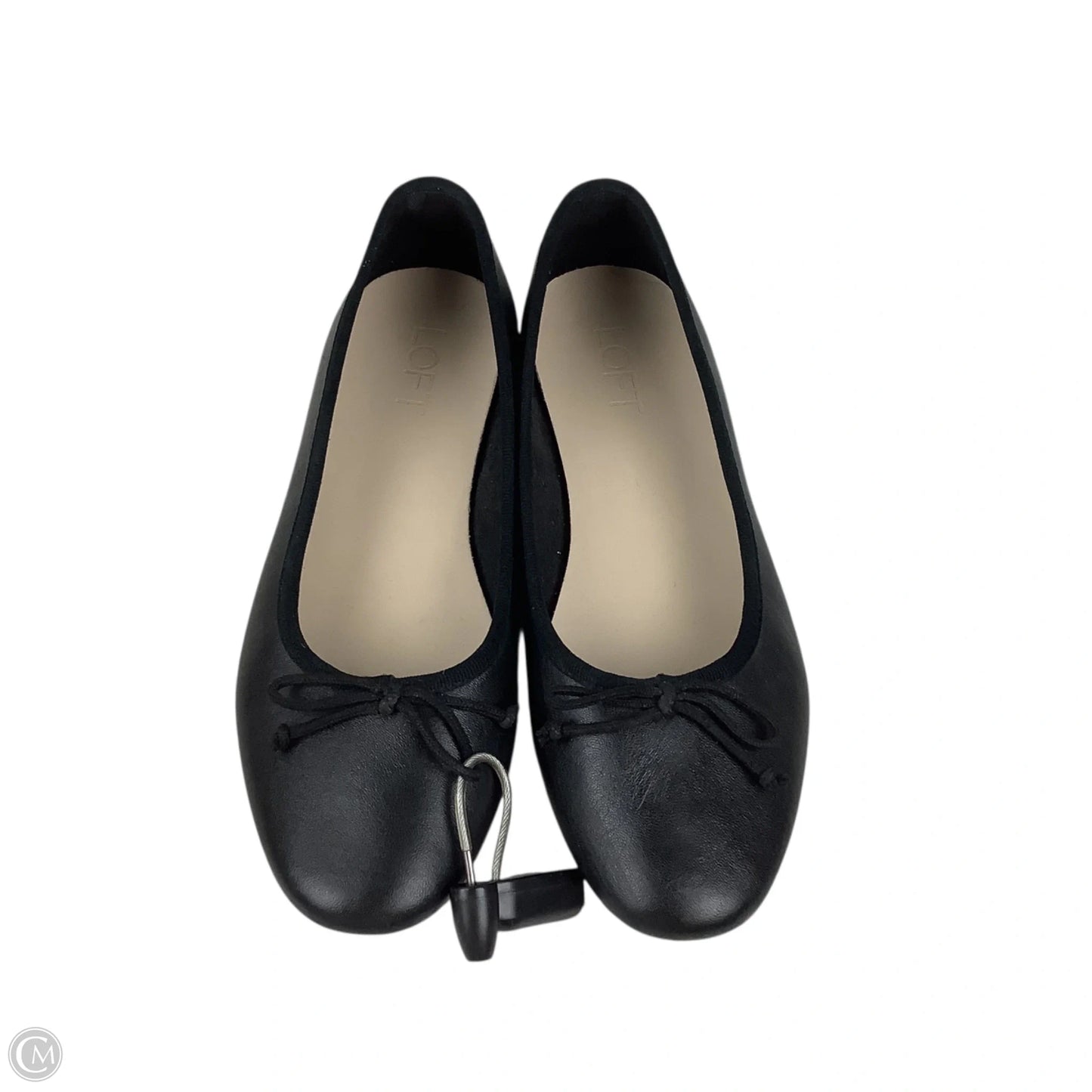 Shoes Flats By Loft In Black, Size: 8