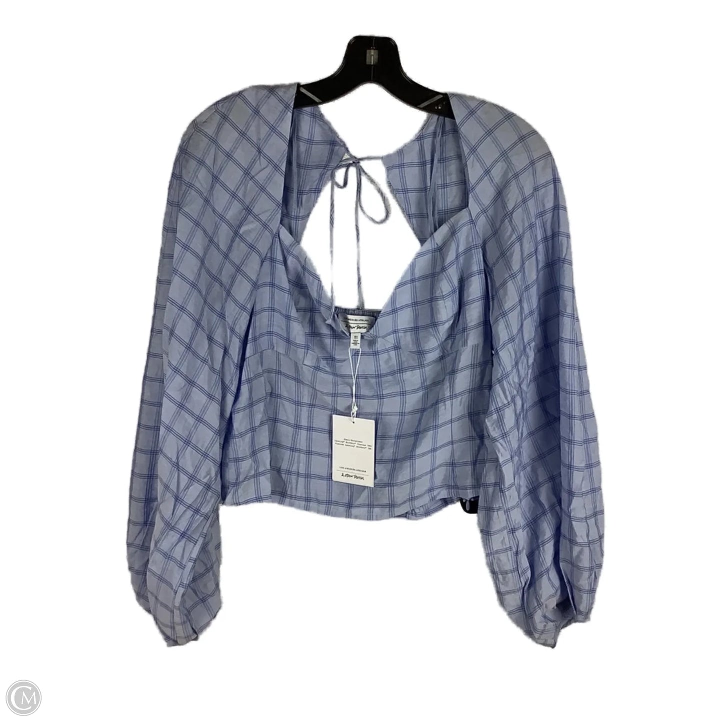 Top Long Sleeve By Clothes Mentor In Blue, Size: 8