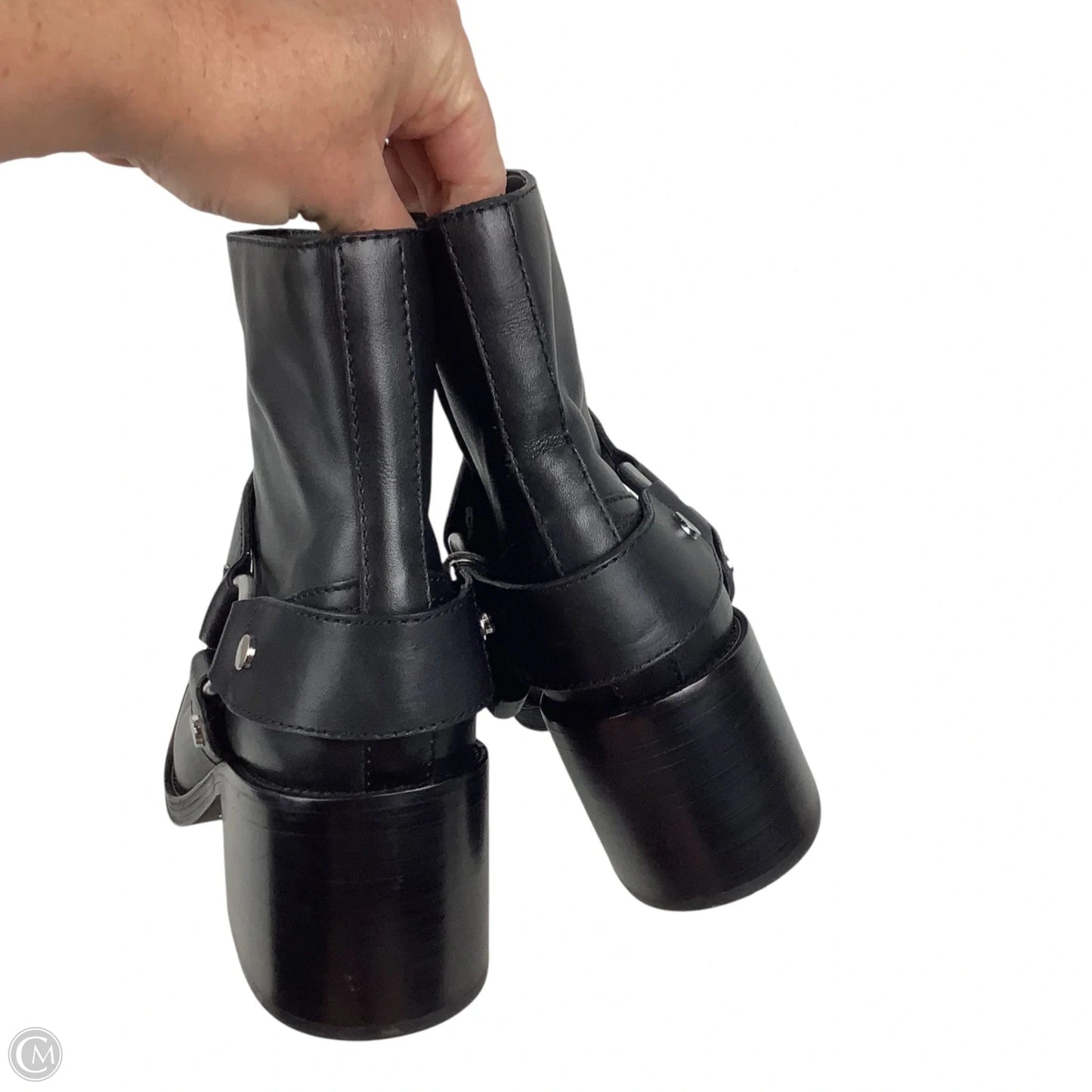 Boots Ankle Heels By Loeffler Randall In Black, Size: 10.5