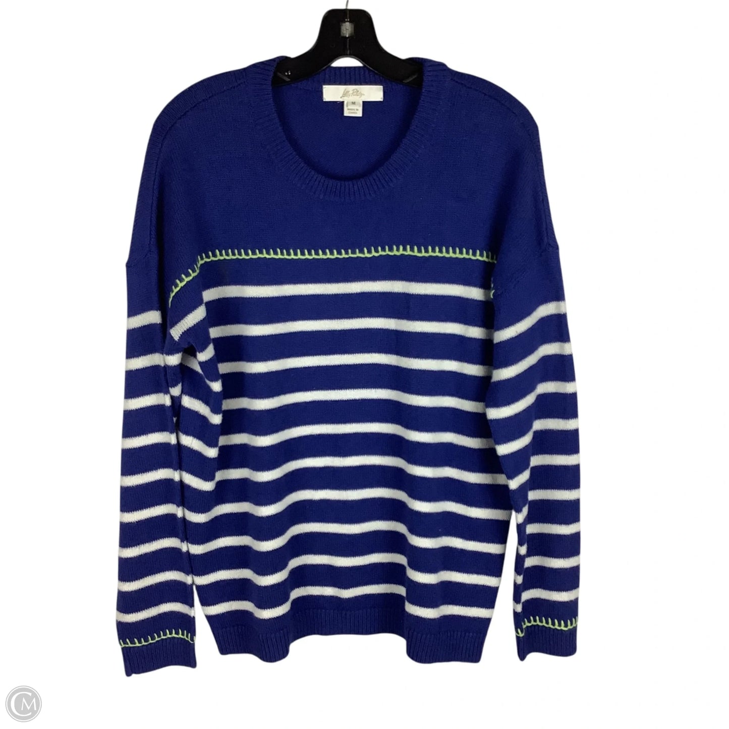 Sweater Designer By Lilly Pulitzer In Blue, Size: M