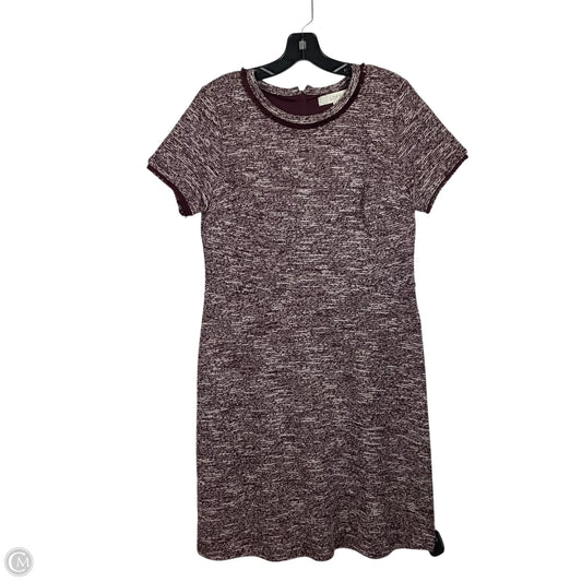 Dress Work By Loft In Red, Size: 8
