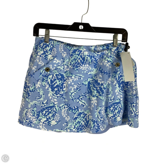 Skort Designer By Lilly Pulitzer In Blue, Size: M