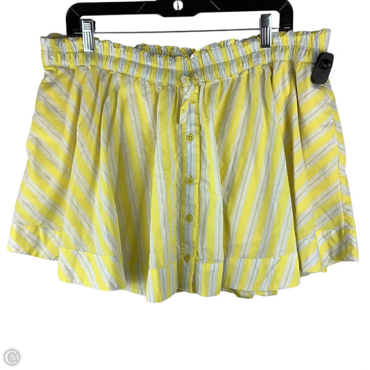 Skort By Aerie In Yellow, Size: Xl