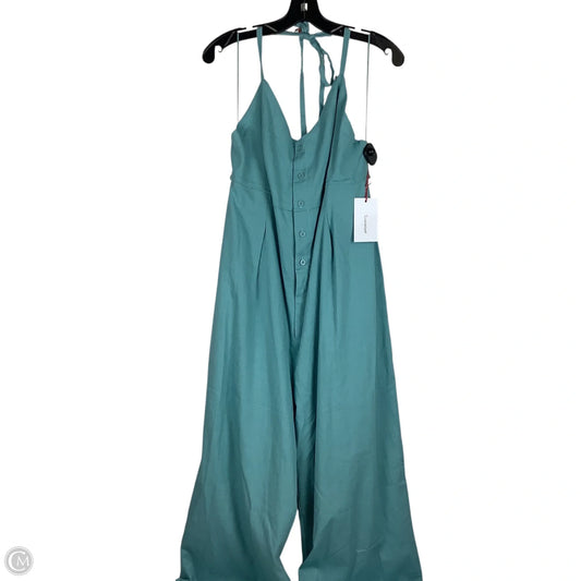Jumpsuit By Clothes Mentor In Blue, Size: 1x