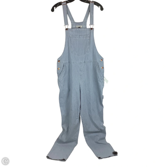 Overalls By Universal Thread In Striped Pattern, Size: 10