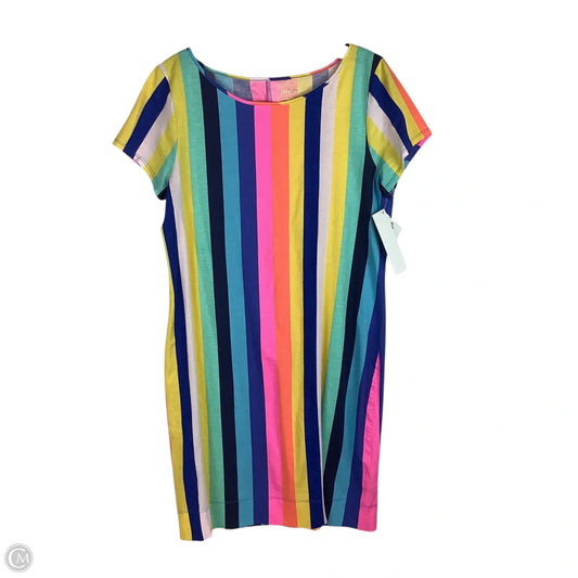 Robe Fille Lilly Pulitzer Motif Fruits Tropicaux - Taille 4 - Coton Doublé - Occasion Très Bon état