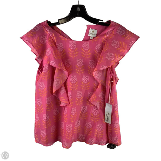 Top Sleeveless By Cmc In Pink, Size: S