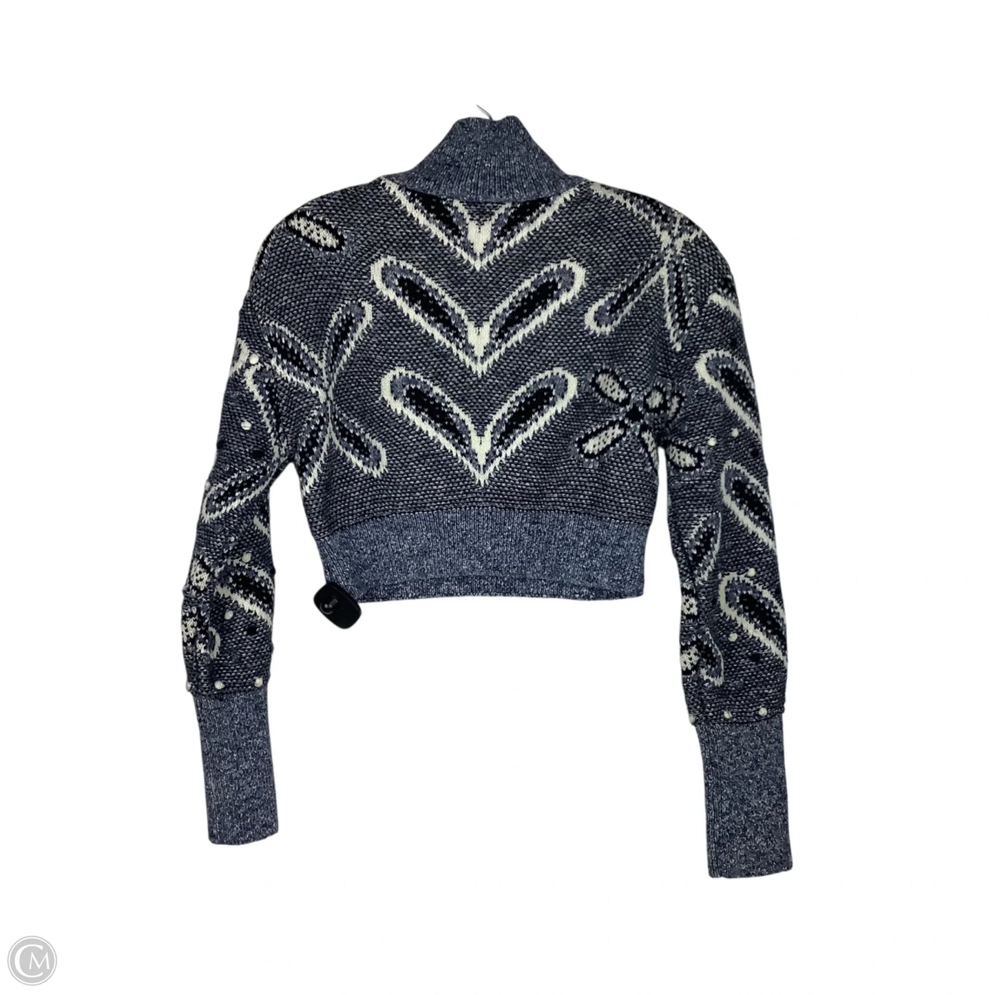 Sweater By Zara In Blue, Size: S