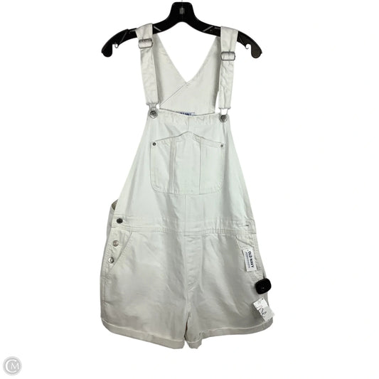 Shortalls By Old Navy In Cream, Size: L