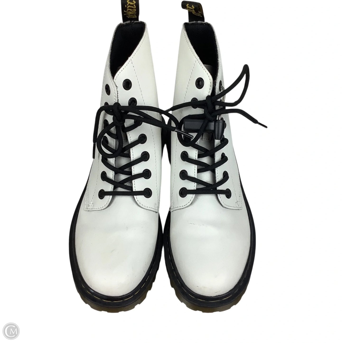 Boots Combat By Dr Martens In White, Size: 10