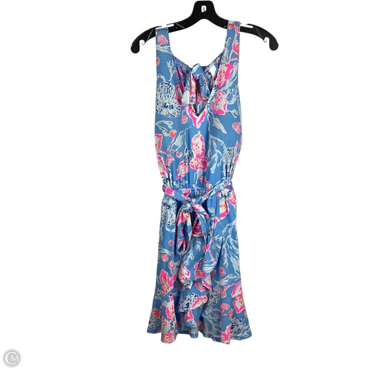 Dress Designer By Lilly Pulitzer In Blue, Size: M