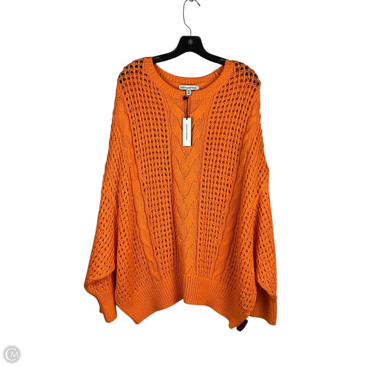 Sweater By Banana Republic In Orange, Size: Xl