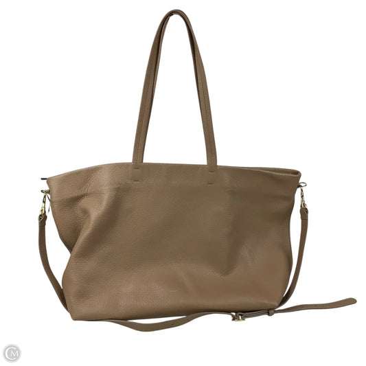 Handbag Leather By Cmc, Size: Large