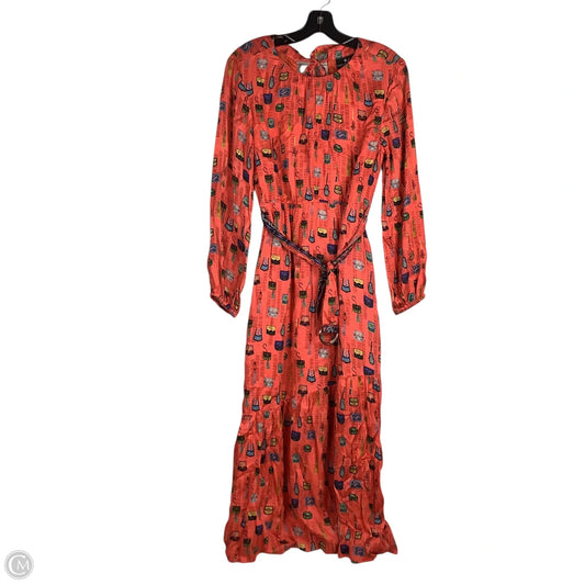 Dress Casual Maxi By Cmc In Orange, Size: S