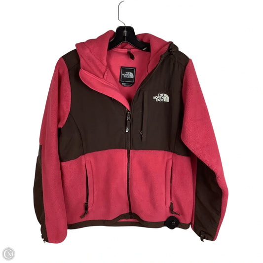Jacket Puffer & Quilted By The North Face In Brown & Pink, Size: S