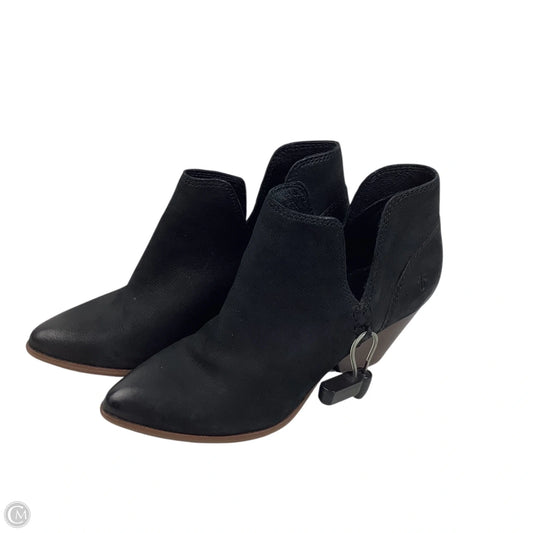 Boots Designer By Frye In Black, Size: 6.5