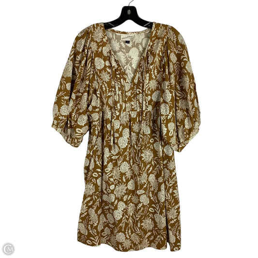 Dress Casual Short By Universal Standard In Yellow, Size: L