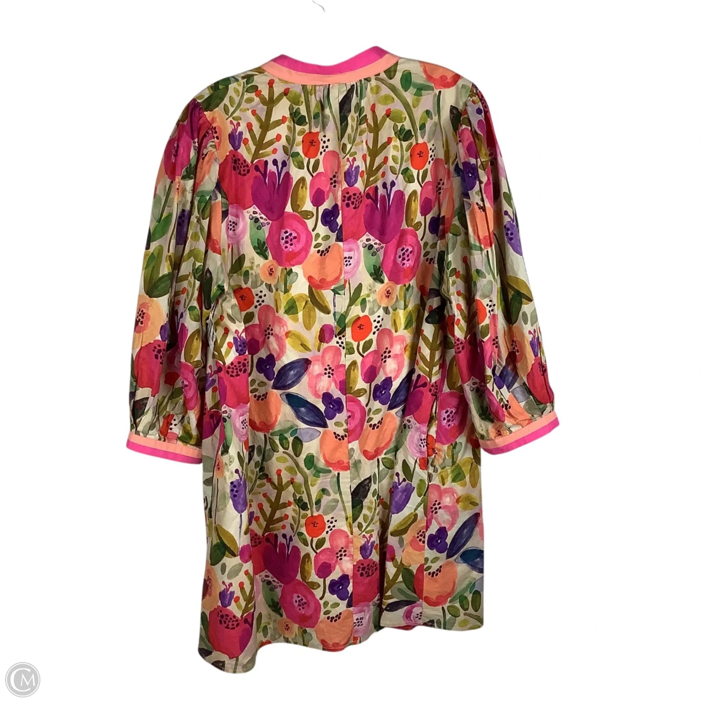 Dress Casual Midi By Entro In Floral Print, Size: L